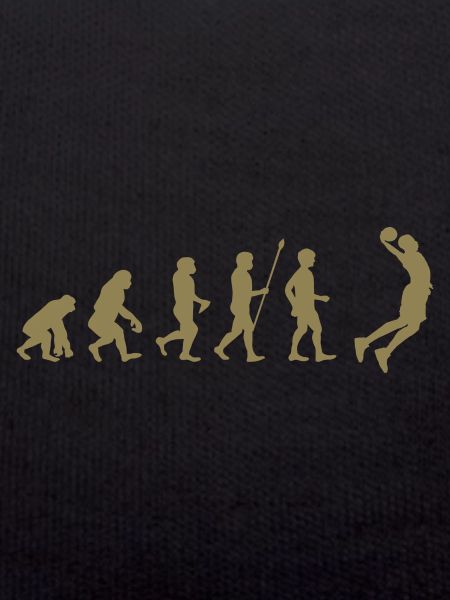 basketball Evolution - Basketballer beim Dunking