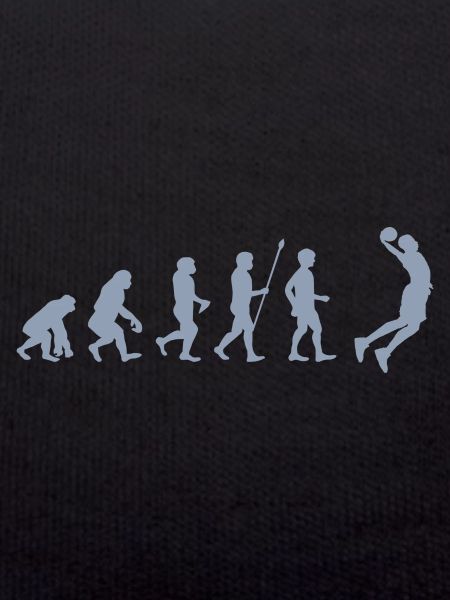 basketball Evolution - Basketballer beim Dunking