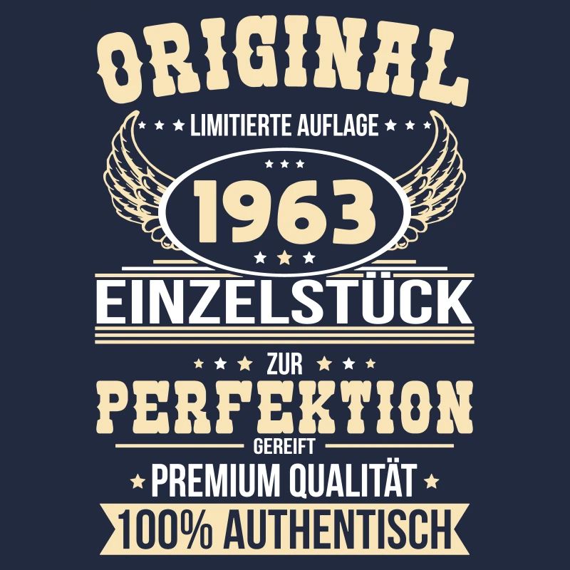 60e anniversaire - Pièce originale unique de 1963