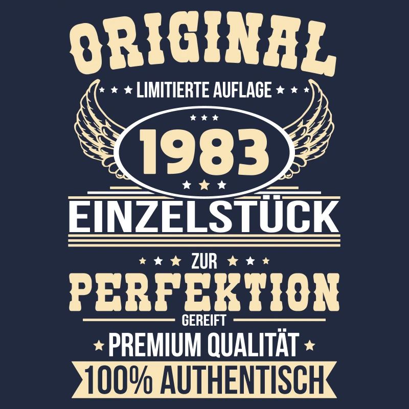 40. Geburtstag - Original 1983 Einzelstück