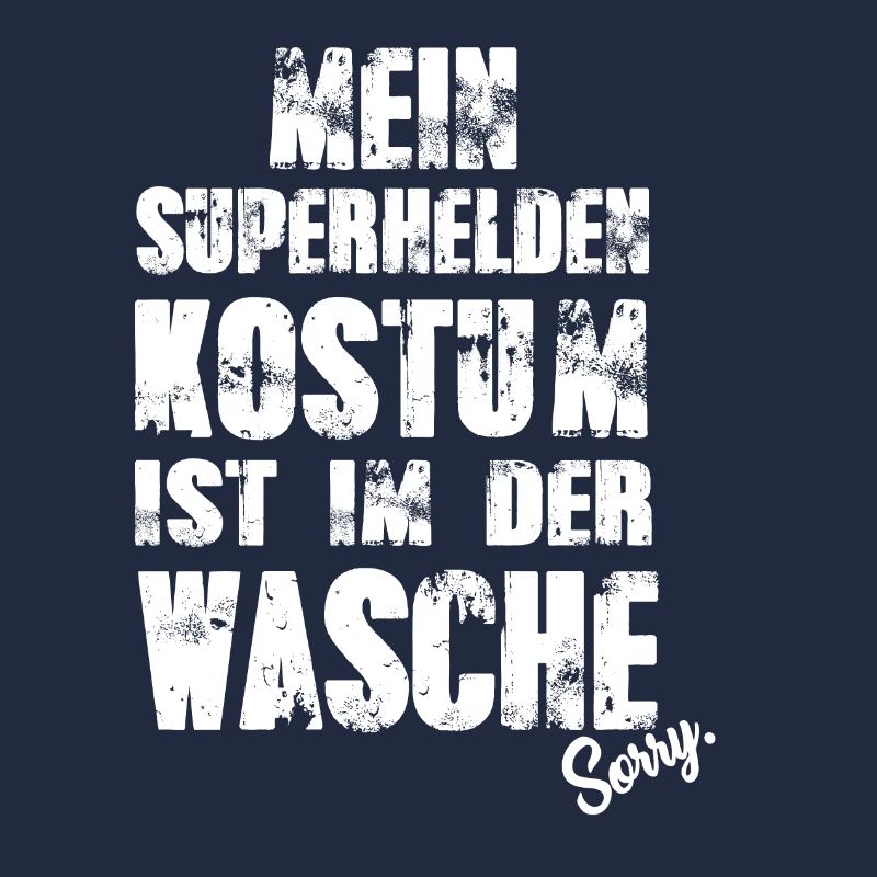 Superheld Kostüm In Der Wäschel Superhelden TShirt