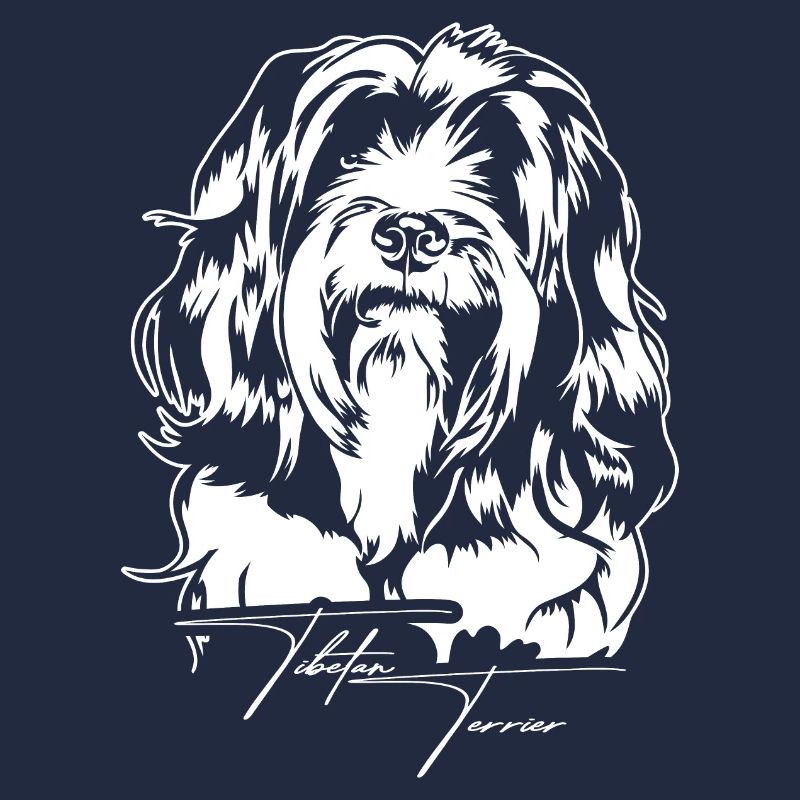 Tibetan Terrier Portrait Hundeportrait Wilsigns