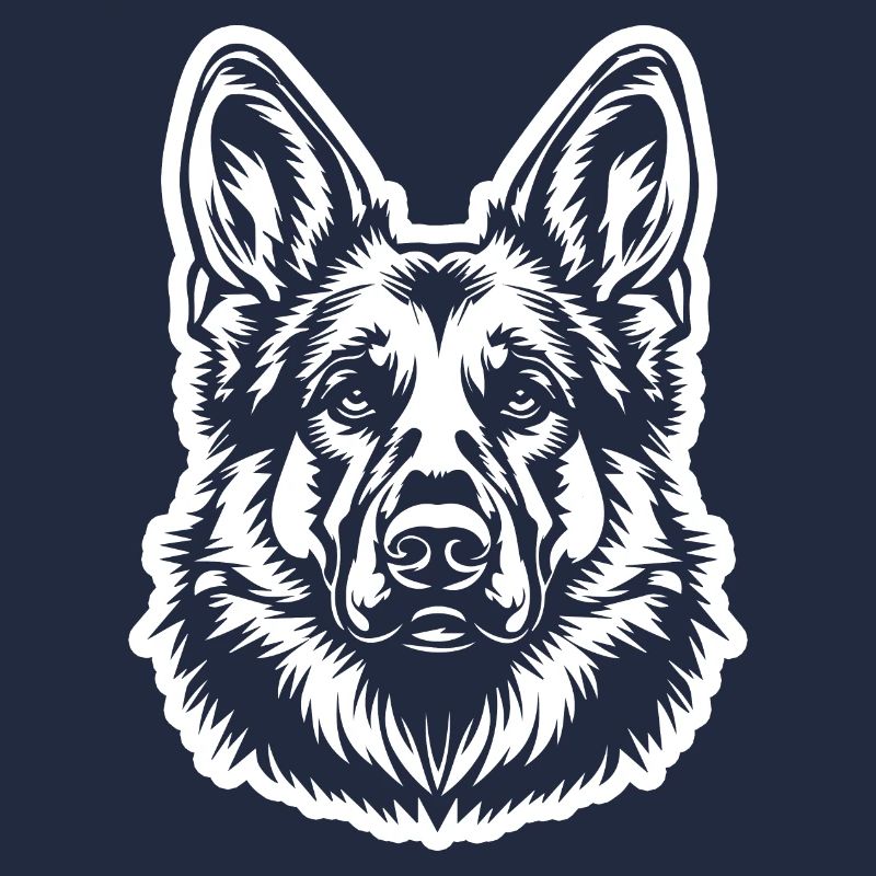 Schäferhund Hund Hundekopf