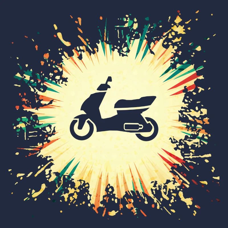 Motorroller Mofa