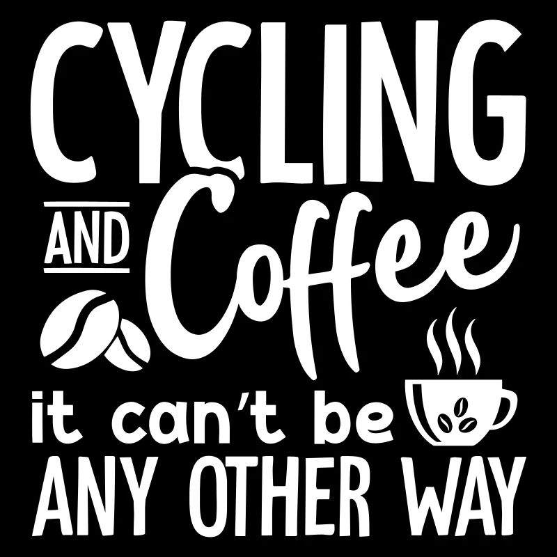 Citation de café à vélo