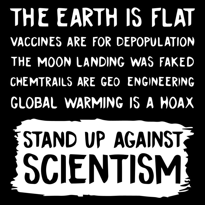 The Earth Is Flat Stand Up Against Science