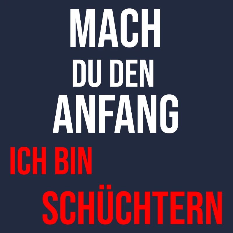 Ich bin schüchtern