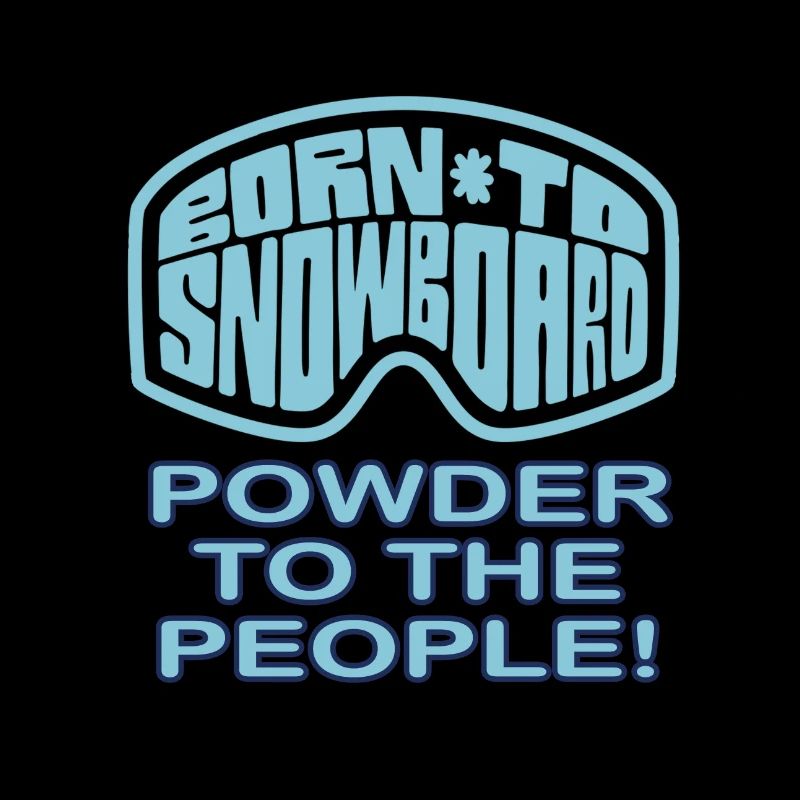 Snowboard - Poudreuse pour les gens
