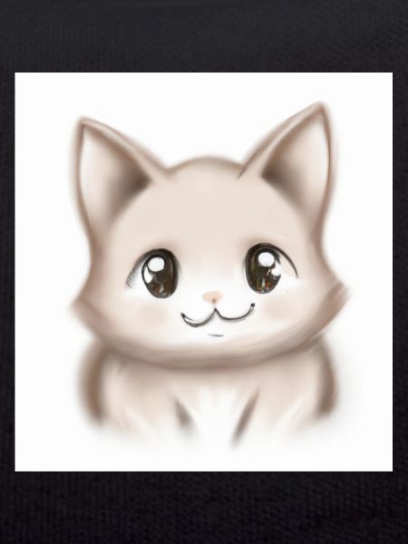 Cat drawn
