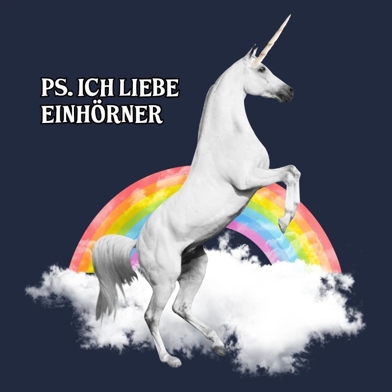 PS Ich liebe Einhörner Geschenk