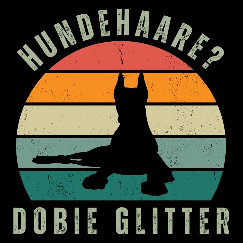 Dobie Glitter Retro Sunset