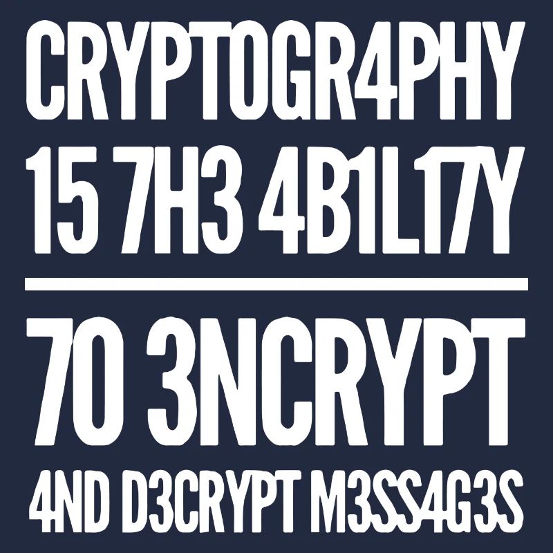 Kryptography Coden L337 Leetspeak Spruch