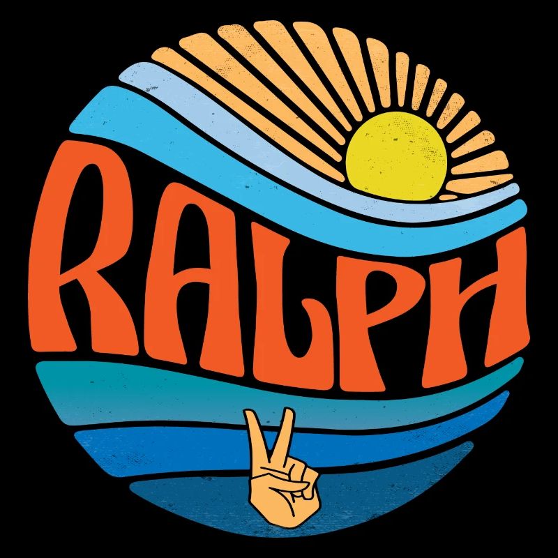 Ralph Shirt Vintage Sunset Ralph Groovy Tie Dye
