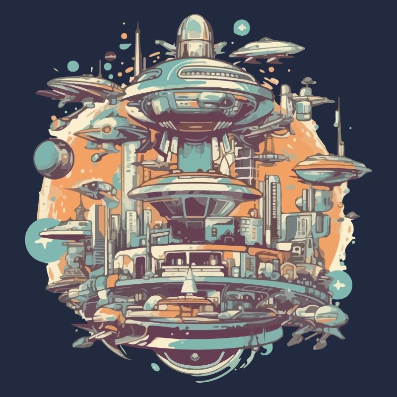 Futuristic city