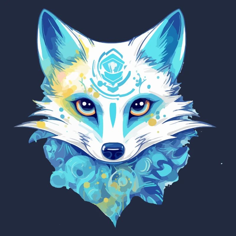 Le renard bleu
