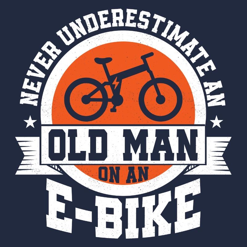 Never Underestimate An Old Man On An E-Bike Electr