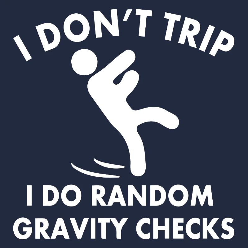 Random Gravity Checks Funny