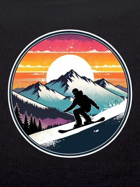 Snowboarding, snow and skiing