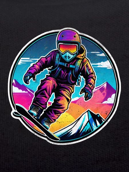 Snowboarding, snow and skiing
