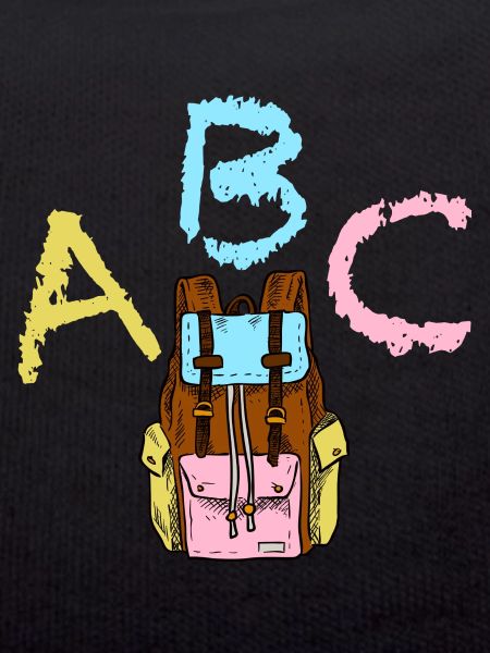 ABC with backpack