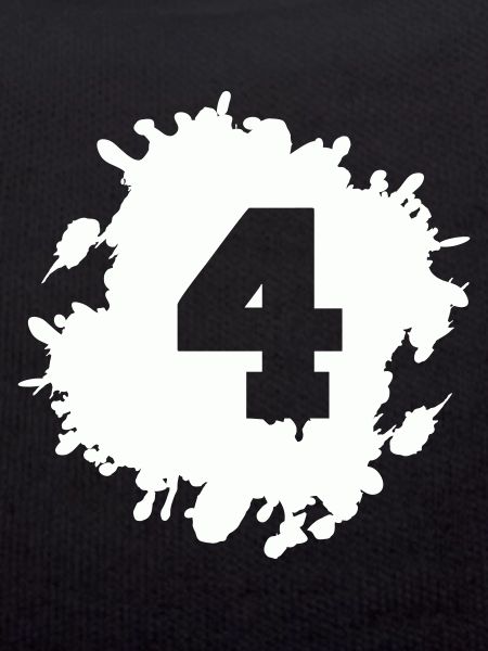 4 klecks