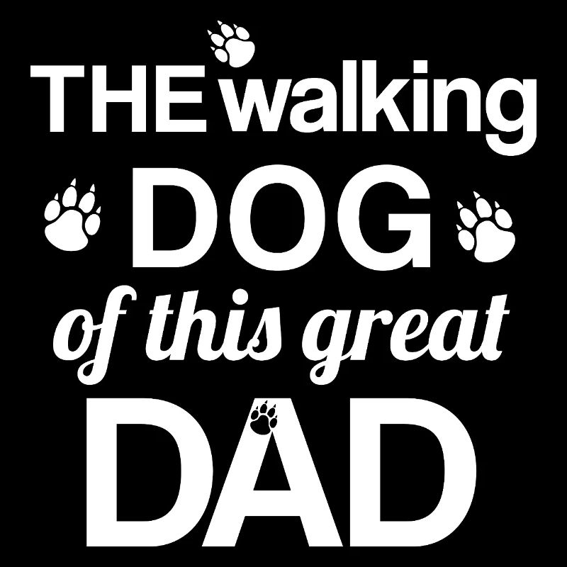 WALKING Dog walking dad master walk