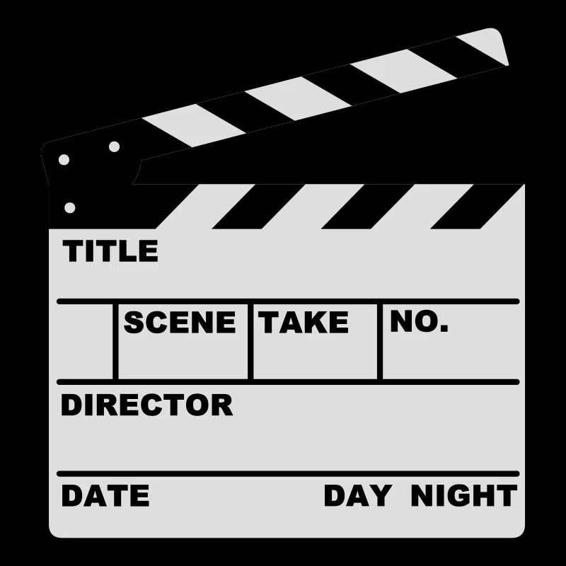 Klappe - clapperboard