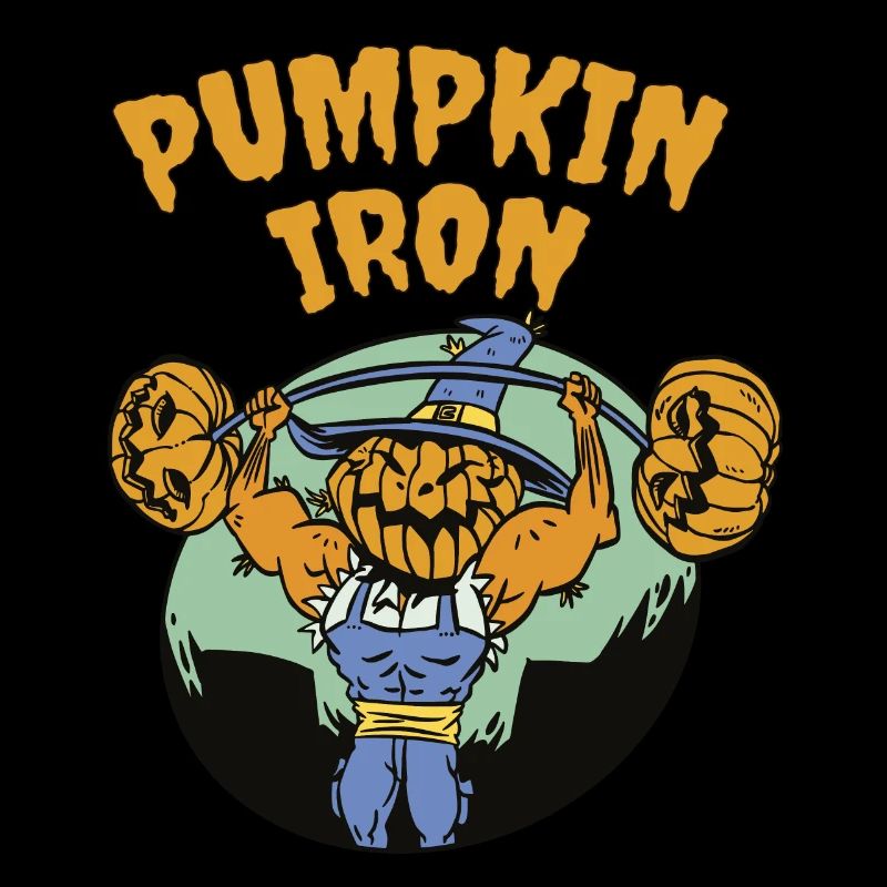 Pumpkin Iron - Halloween Wortwitz