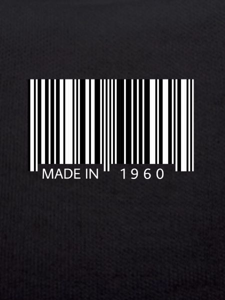 Made in 1960 Barcode Geschenk