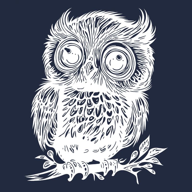 Cute cute vintage owl
