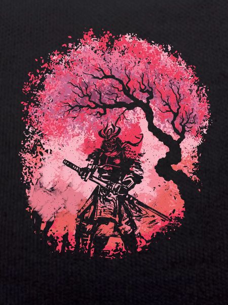 Samurai im roten Wald