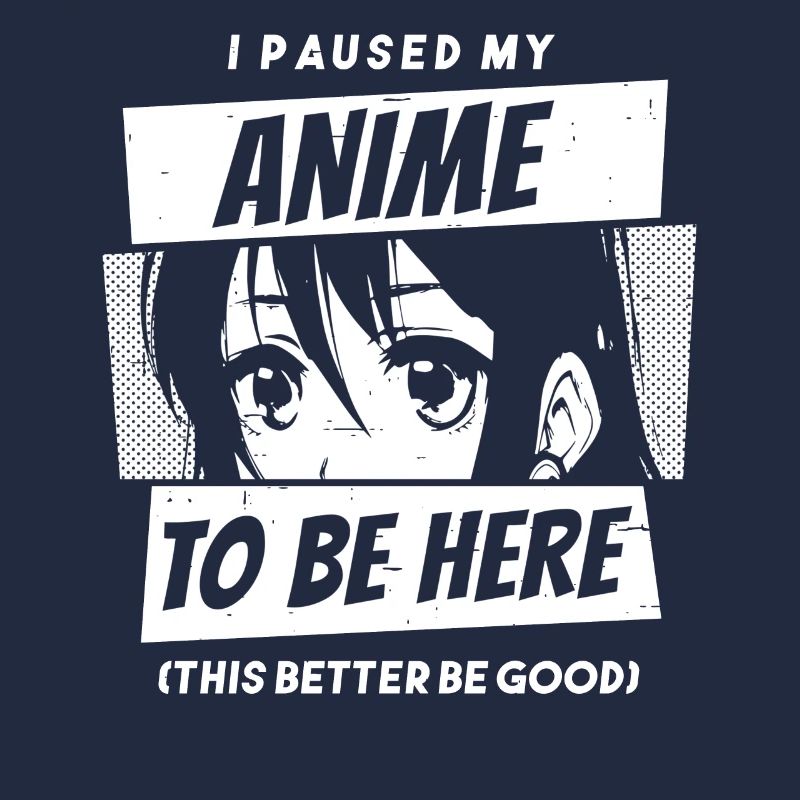 Pause von Anime um hier zu sein - Humor