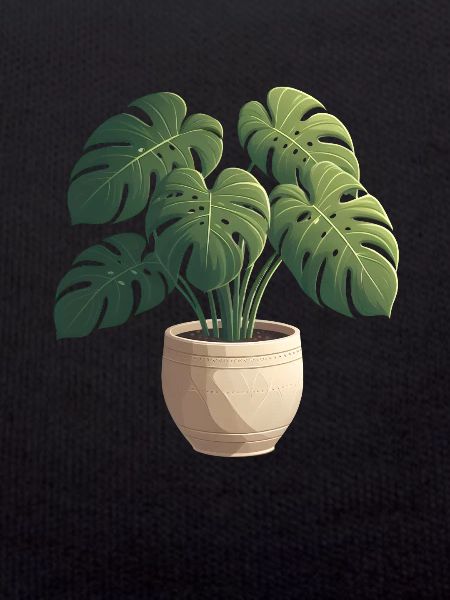 Beautiful Monstera Plant