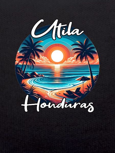 Sunset in Utila, Honduras