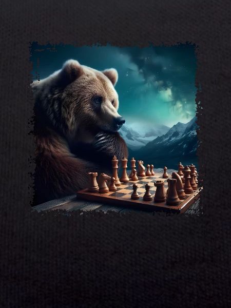 Chess Playing Bear