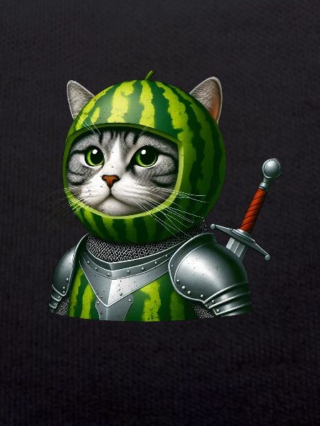 Watermelon Cat Knight