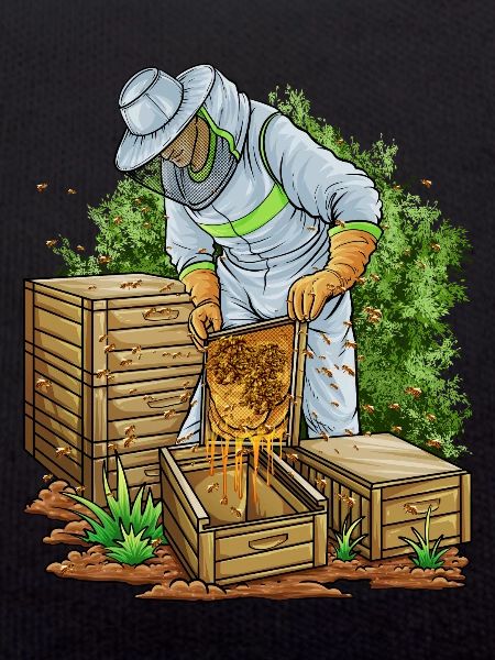 Beekeeper beekeeper honey bee