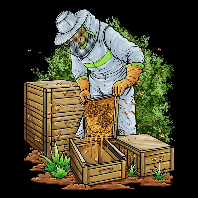 Beekeeper beekeeper honey bee