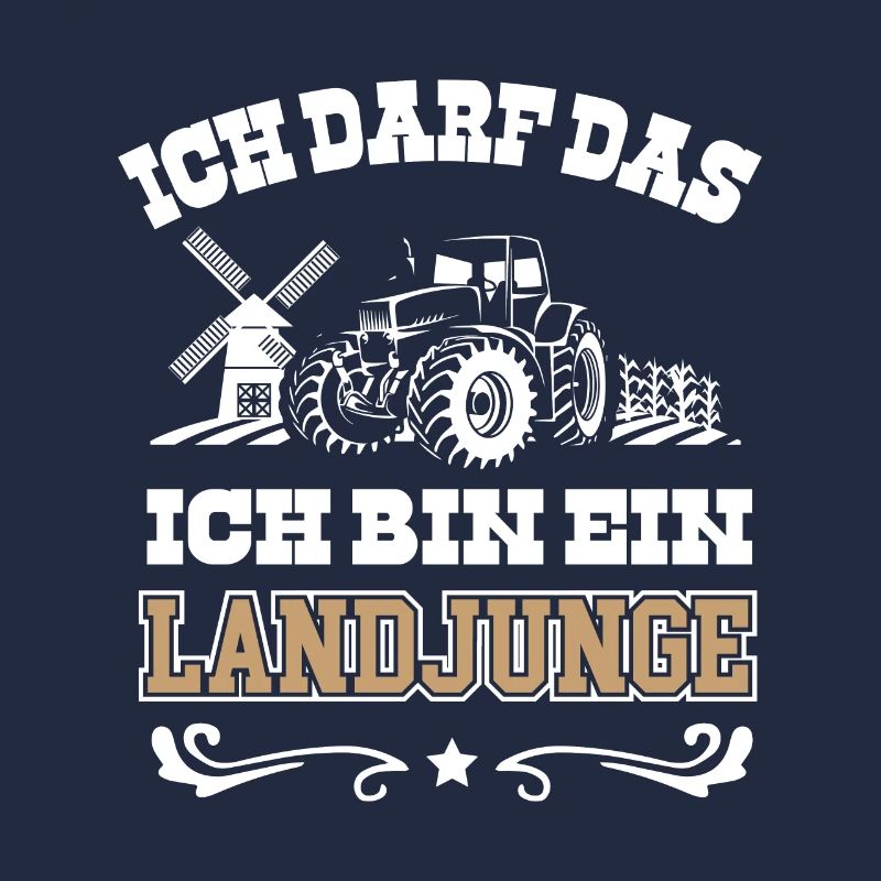 Landwirt Kinder Traktor Geschenk · Landjunge