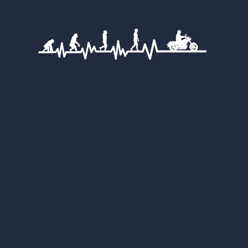 Motorcycle Chopper Biker Gift · Evolution