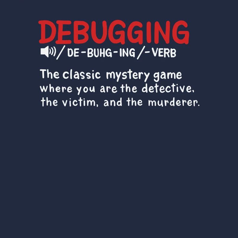 Debugging dictionary styled Definition