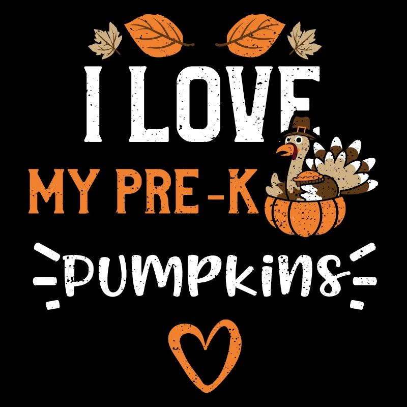 I Love My Pre-K Pumpkins