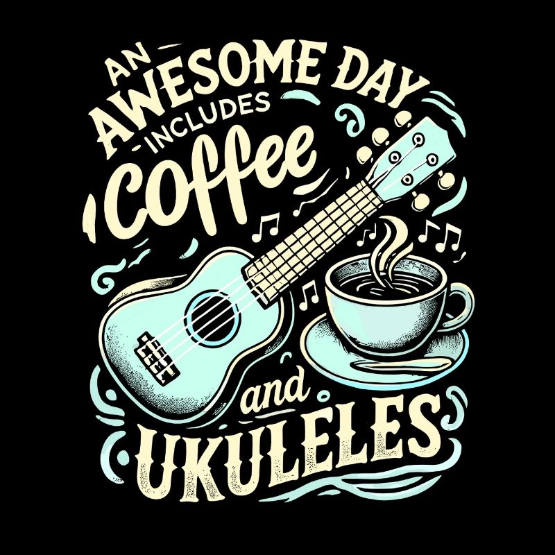 Ein toller Tag mit Kaffee und Ukulelen