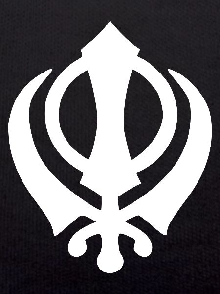 sikhism khanda white