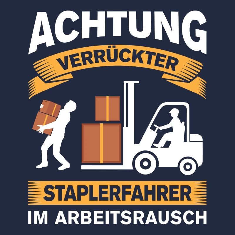 Lagerarbeiter Logistiker Stapler Staplerfahrer