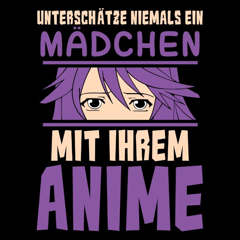 Mädchen mit ihrem Anime