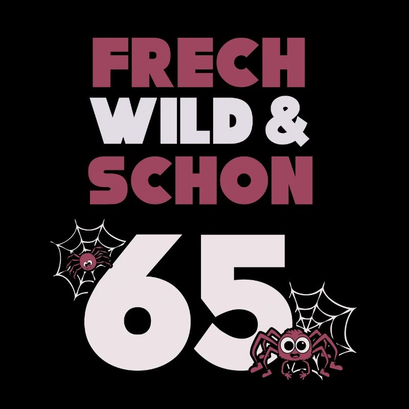 Geschenk 65 Jahre Geburtstag Spinne