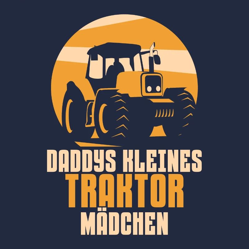 Daddys kleines traktor mädchen Landwirtschaft