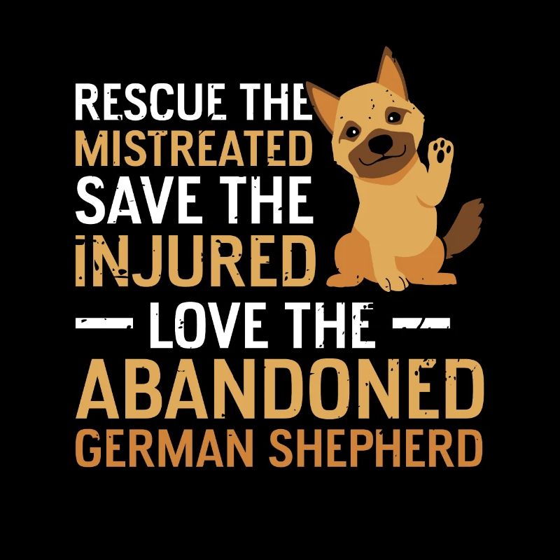 love the abandoned German Shepherd