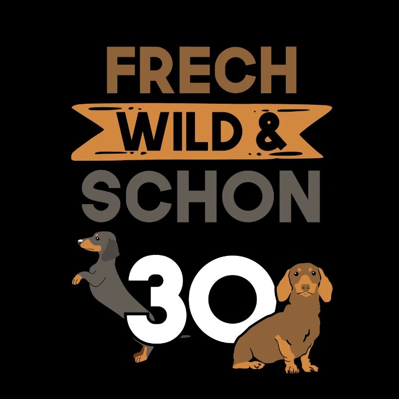Geschenk 30 Jahre Geburtstag Dackel